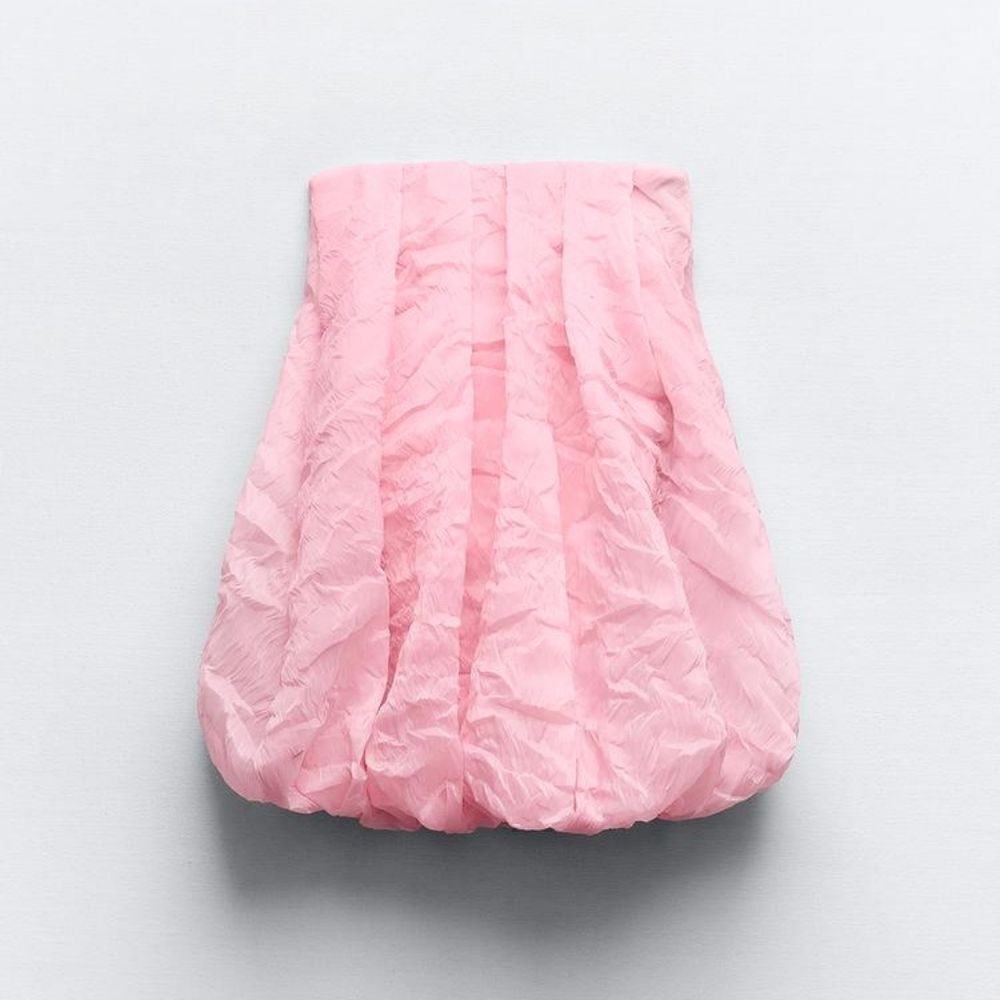 ZARA ORGANZA BALLOON DRESS - Picture 5 of 14